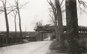 Spoorweg onderdoorgang bij Zuidhorn